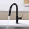 Kibi Fusion Single Handle Pull Down Kitchen & Bar Sink Faucet - Matte Black KKF2017MB - alternate 2
